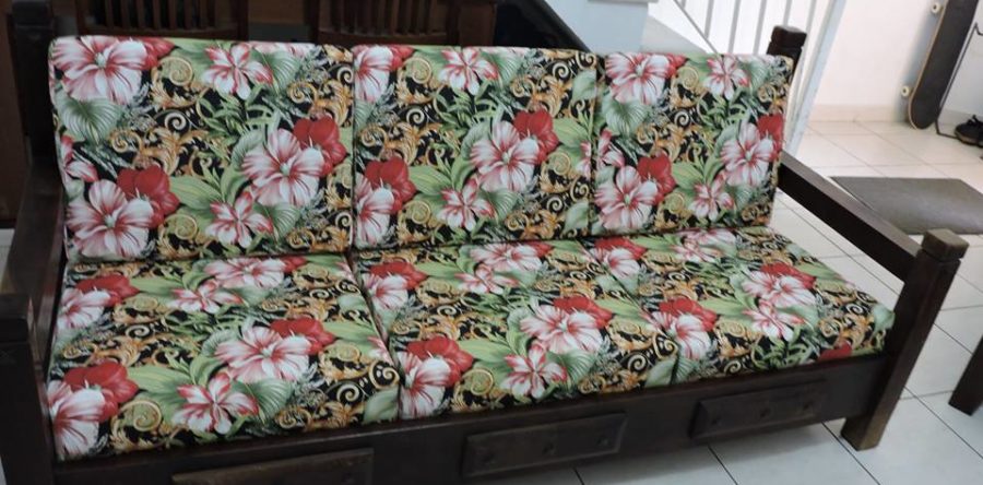 Almofadas Feita Sob Medida em  Tecido Impermeável Santa Marta Preto