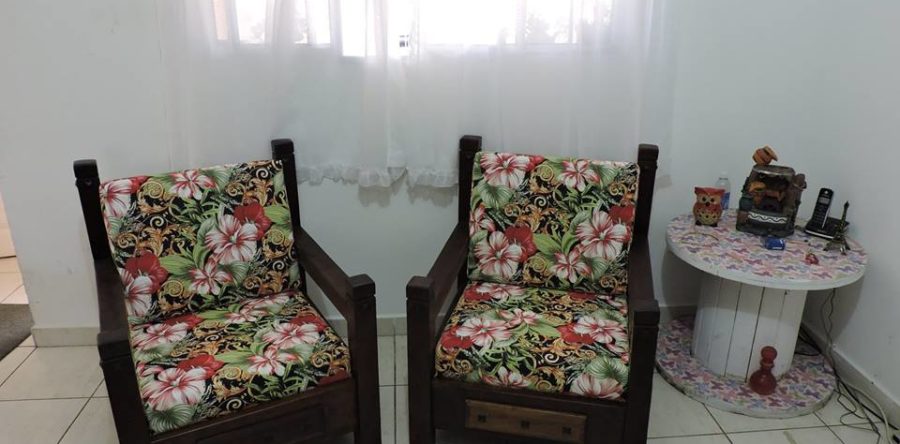 Almofadas Feita Sob Medida em  Tecido Impermeável Santa Marta Preto