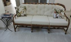 Almofadas sob medida no tecido Acquablock Impermeável Duna Cru