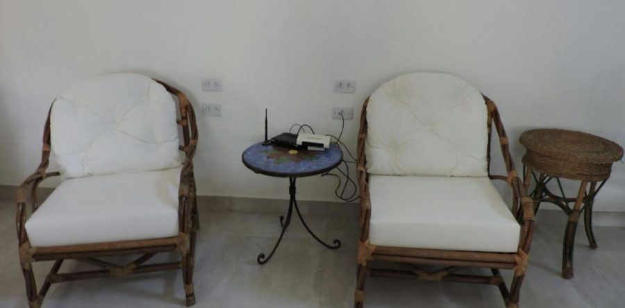 Reforma de Poltronas no Tecido Acquablock Impermeável Duna Cru