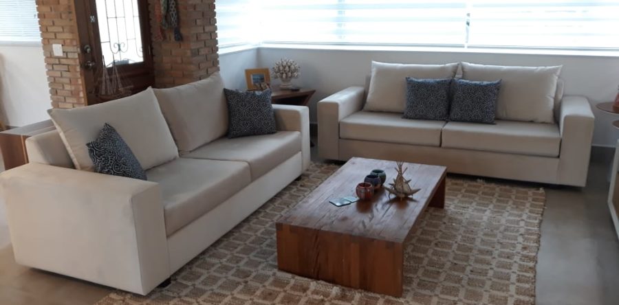 Reforma de sofás de 2 lugares no tecido Veludo